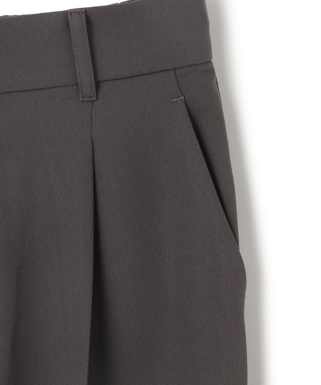 UNFILO サマーセットアップ テーパードパンツ チャコール