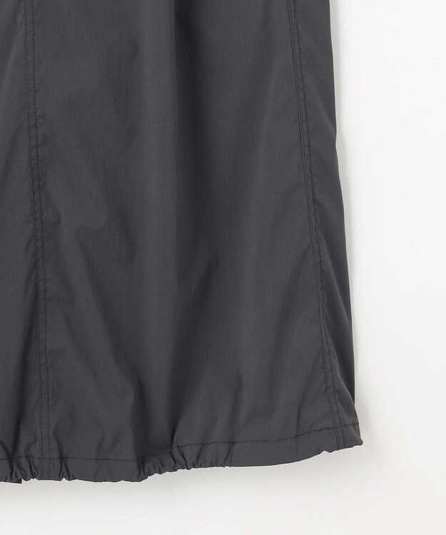 ANY L 【ウエストゴム】撥水ナイロンベイカースカート スミクロ