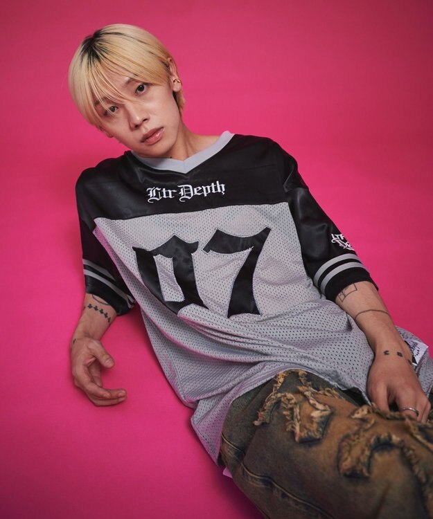 WEGO 【ユニセックス着用ITEM】ナンバリングホッケーT（SS） グレー