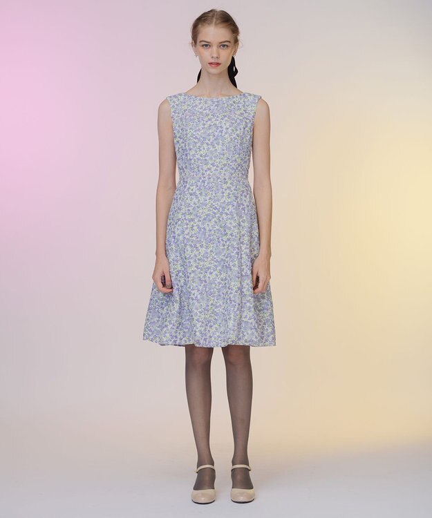 TOCCA 【洗える！】FLEURETTE ドレス ライラック系5