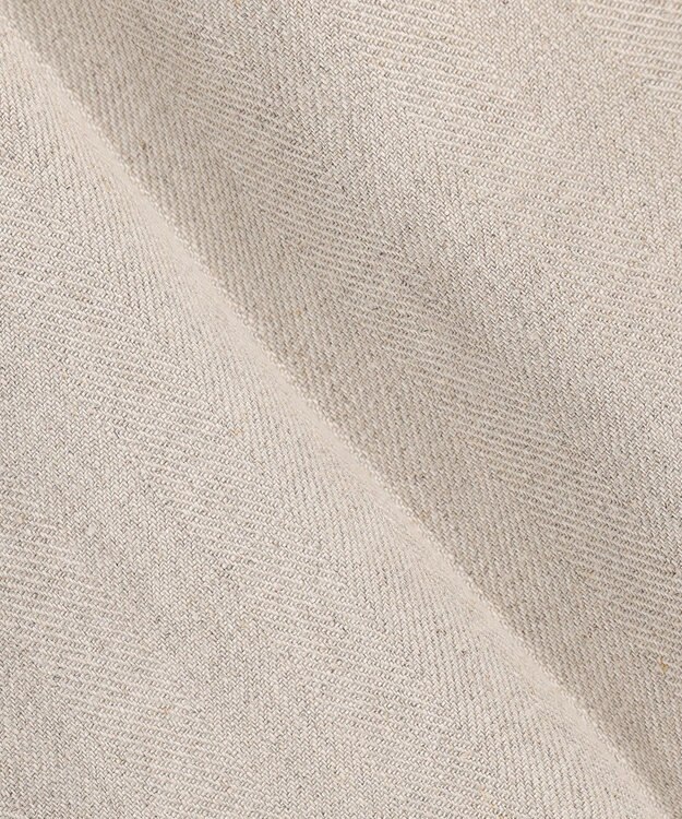 uncrave ヘリンボーン リネン ショートパンツ（uncrave WHITE） フラックスA