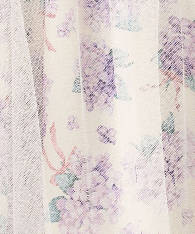 ANY KIDS アジサイ ワンピース ホワイト系