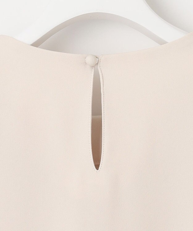 自由区 【洗える・XSサイズあり】ファニースリーブ ブラウス ベージュ系