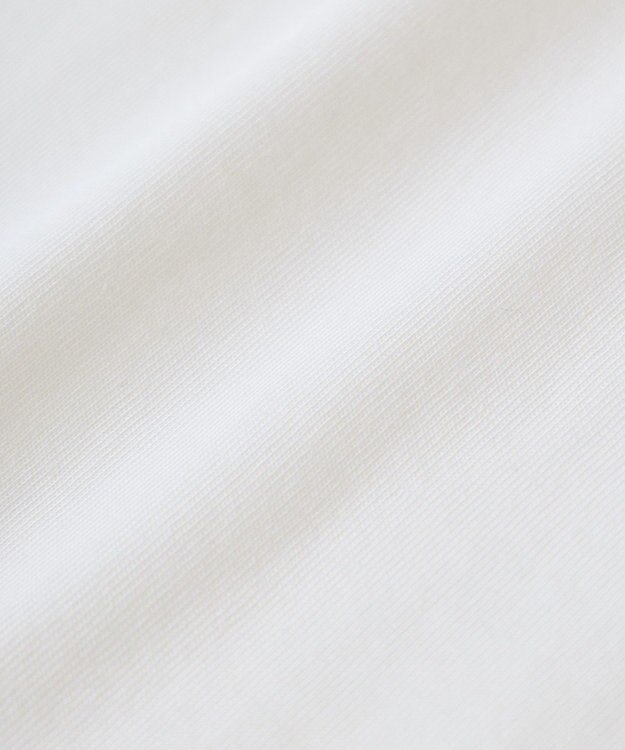 Green Parks フロッキー筆記体ロゴボックスＴシャツ Off White