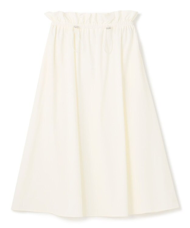 uncrave 【撥水・接触冷感・UVカット・洗濯機洗い可】マルチファンクションナイロン フレアスカート（uncrave STANDARD） ホワイト