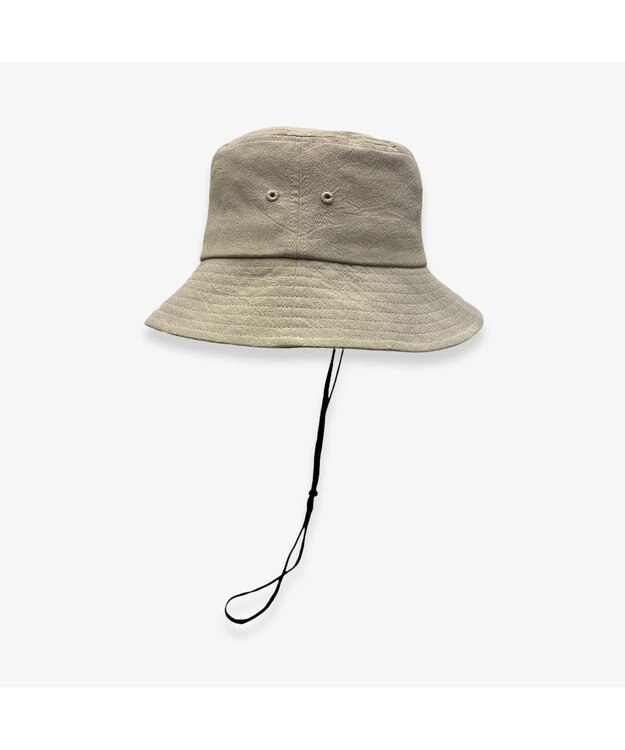 林八百吉商店 moz  綿麻ひも付きハット ベージュ