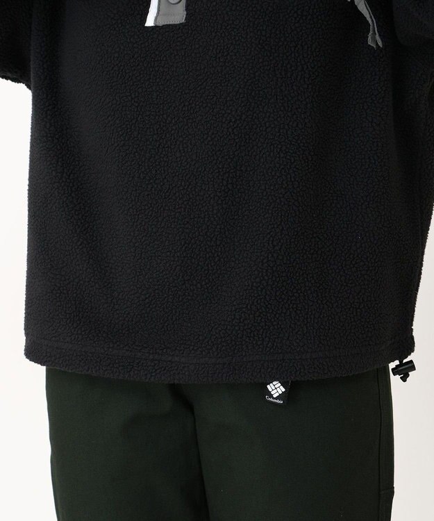 Columbia Columbia/ ウィメンズヘルベチアII クロップドハーフスナップフリース /コロンビア Black
