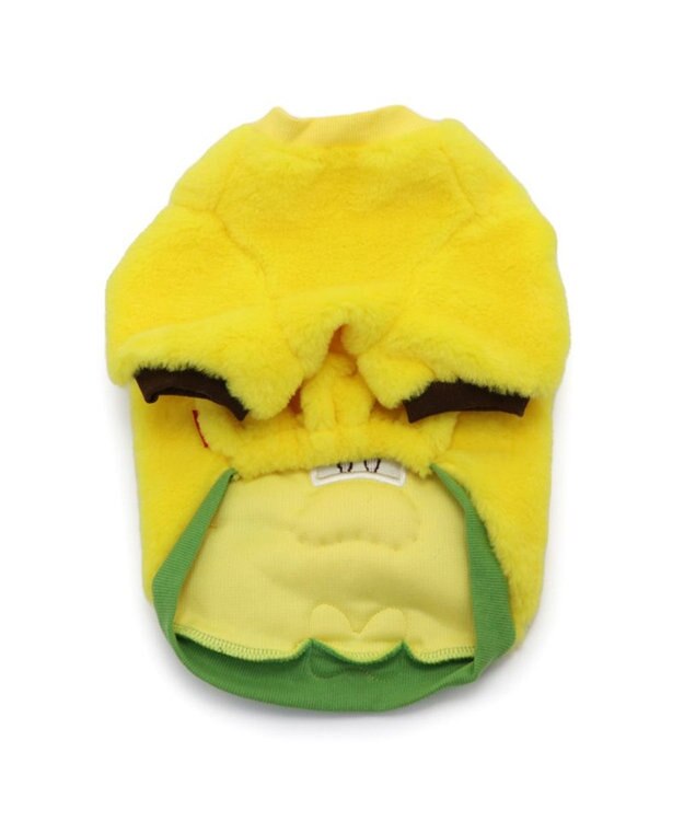 PET PARADISE ディズニー プルート もこもこ顔 トレーナー 小型犬 イエロー