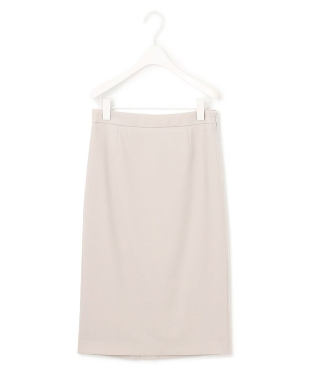 ICB L 【セットアップ対応】ウールストレッチ タイトスカート トープ系