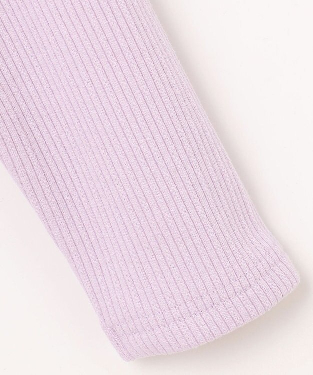 ANY KIDS ドッキング チュール ワンピース ラベンダー×レインボー