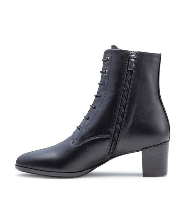 REGAL FOOT COMMUNITY 【リーガルレディース】F77R レースアップブーツ ブーツ ブラック
