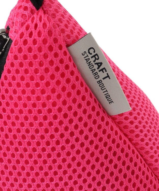 CRAFT STANDARD BOUTIQUE トライアングルメッシュショルダーポーチ Pink