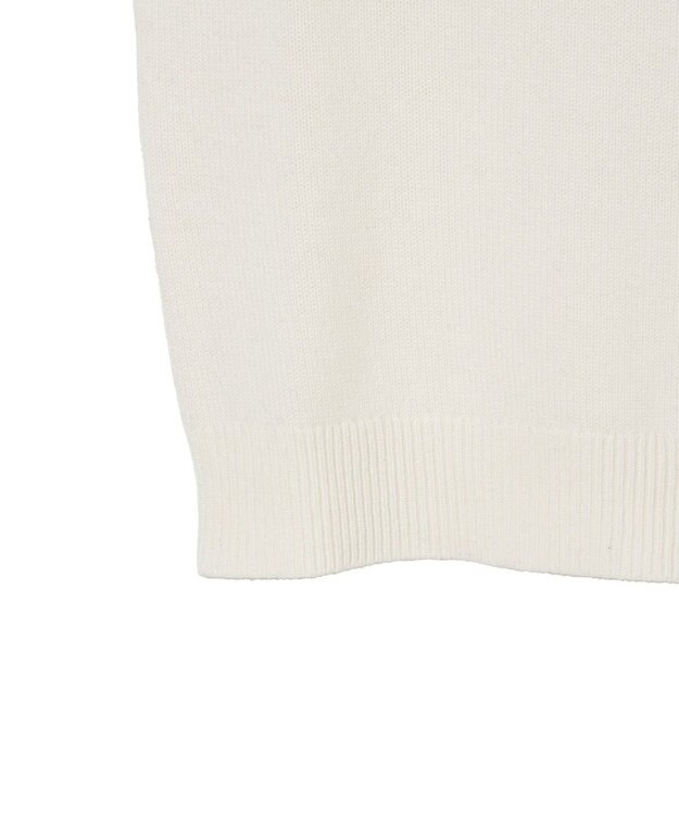 JOSEPH 【FOUNDATIONS】ライトピュアカシミヤ　Vネックニット Ivory