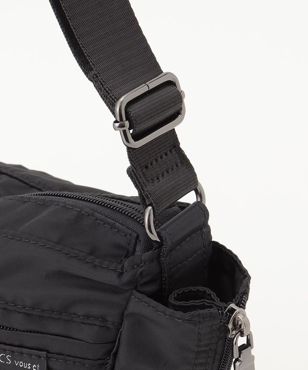 Y'SACCS 【Y’SACCS vous et】サイドジップミニショルダー ブラック