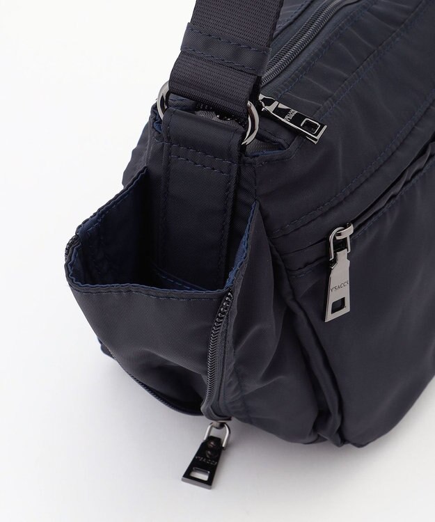 Y'SACCS 【Y’SACCS vous et】サイドジップミニショルダー ネイビー