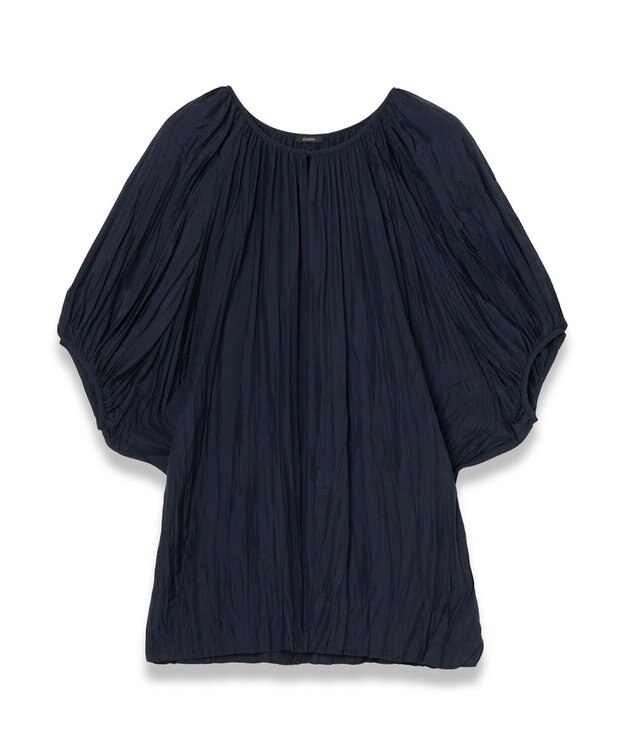 JOSEPH 【洗える】ハボタイ　ショートスリーブブラウス Navy