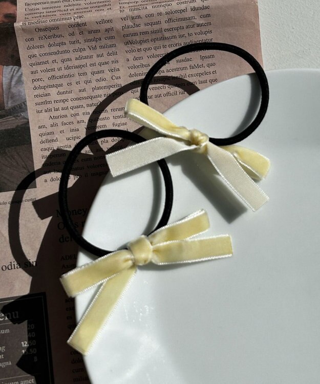 WEGO L2Pリボンゴム ホワイト