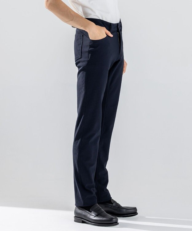 JOSEPH HOMME 新素材【驚きのストレッチ/しわになりにくい】アンリミテッドストレッチ 5ポケットパンツ/STICK 5P ネイビー系