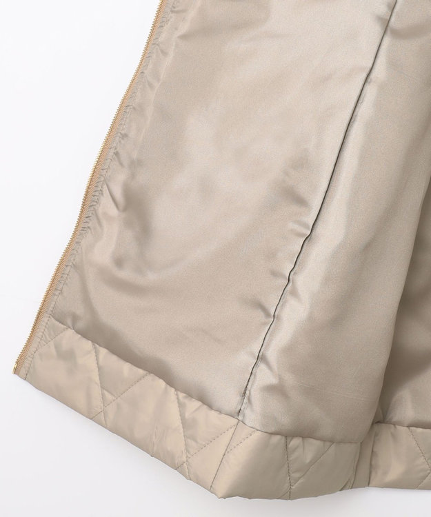 J.PRESS LADIES L VINAジェットオックス フーデッド コート ベージュ系