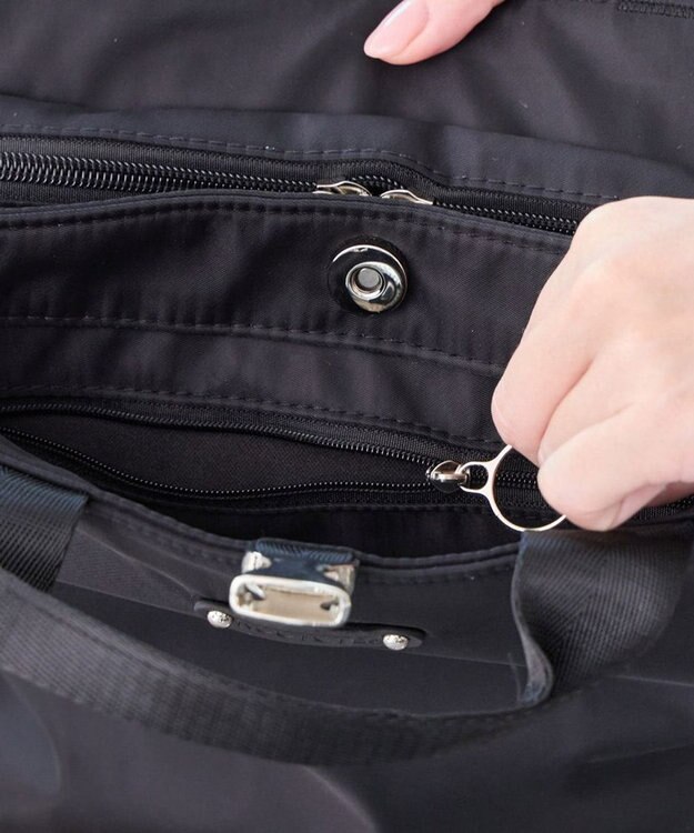 ROOTOTE 3675【多機能-撥水加工】LT.セオルー.アンサンブル-B 02：ブラック