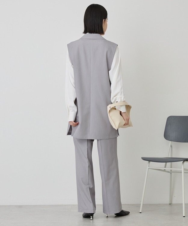 AMERICAN HOLIC 【イージーケア】テーラードジレ Gray Mixture