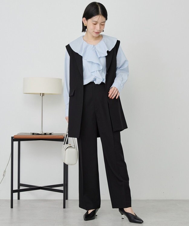 AMERICAN HOLIC 【イージーケア】テーラードジレ Black