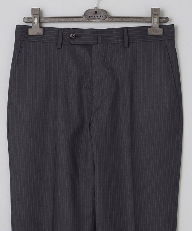 GOTAIRIKU 【Ermenegildo Zegna】TRAVELLER　スーツ（ライトグレーストライプ） ライトグレー系1