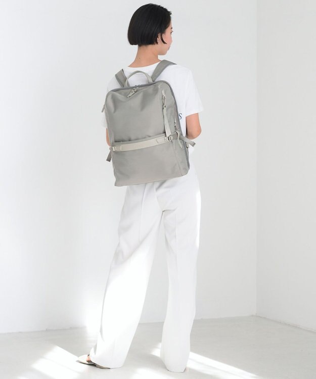 ACE BAGS & LUGGAGE W&.Day Night リッカ スクエアリュック B4サイズ 11713 ダブルアンドデイナイト ビジネスバッグ グレー