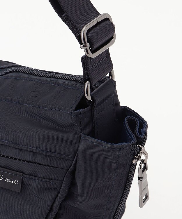 Y'SACCS 【Y’SACCS vous et】サイドジップミニショルダー ネイビー