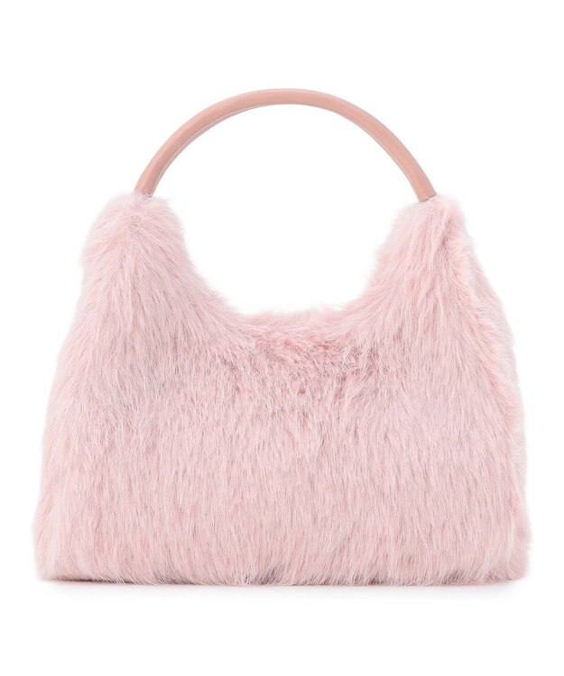 TOCCA WAFFLE FUR BAG 2WAYファーバッグ ピンク系