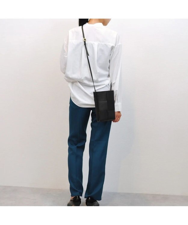 UNBILLION ペルケ perche / イントレチャート姫路レザーショルダー ブラック