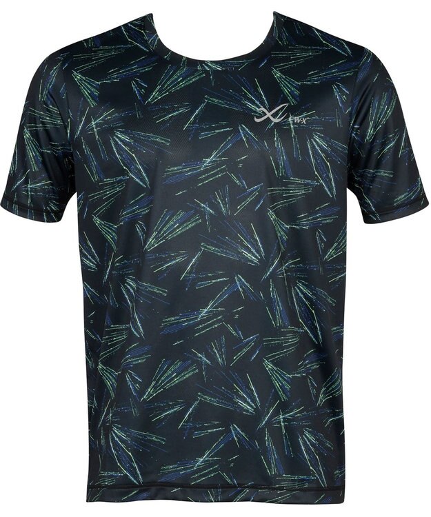 CW-X 【MEN】 CW-X アウター トップス 半袖 吸汗速乾 UVカット率90％以上 DLO135 /ワコール ダークブラウン