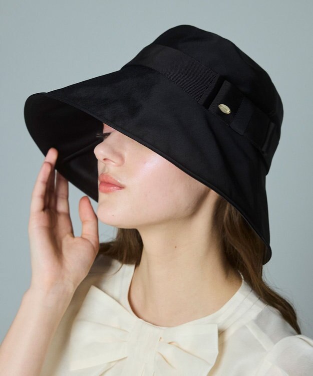 TOCCA RIBBON STAIN HAT バケットハット ブラック系
