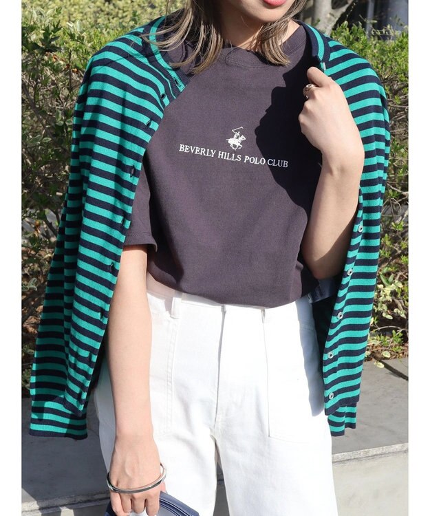 AMERICAN HOLIC Ｂ．Ｈ　ＰＯＬＯ　ＣＬＵＢ　フロントロゴ刺繍　ＴＥＥ Black