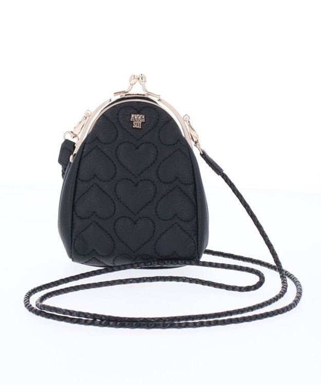 ANNA SUI ハピネス 口金ミニバッグ ブラック