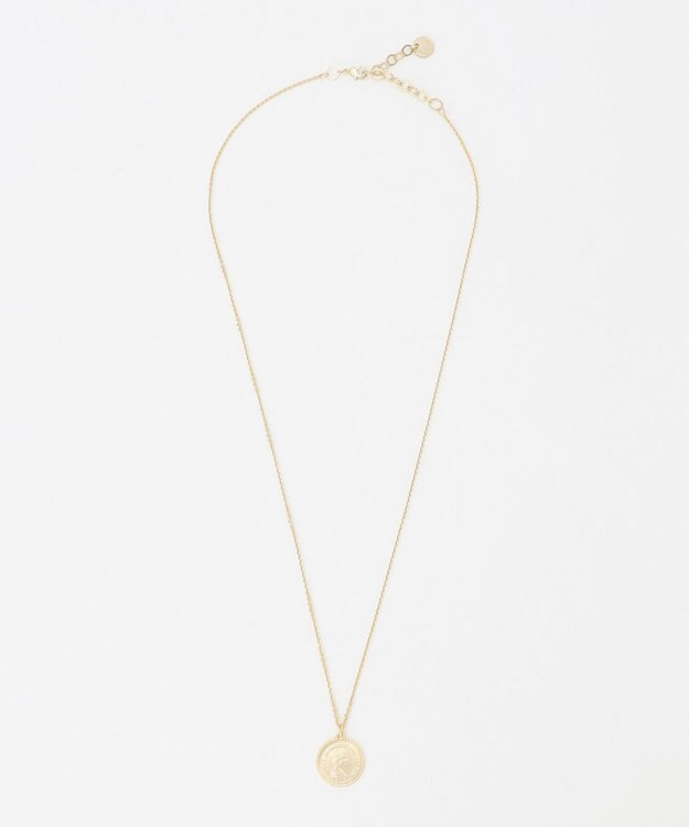 J.PRESS LADIES 【3WAY】 パールコイン 2連 ネックレス ゴールド系