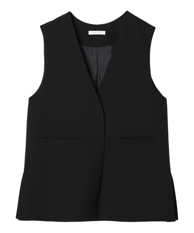 Green Parks きれいシルエットジレ Black