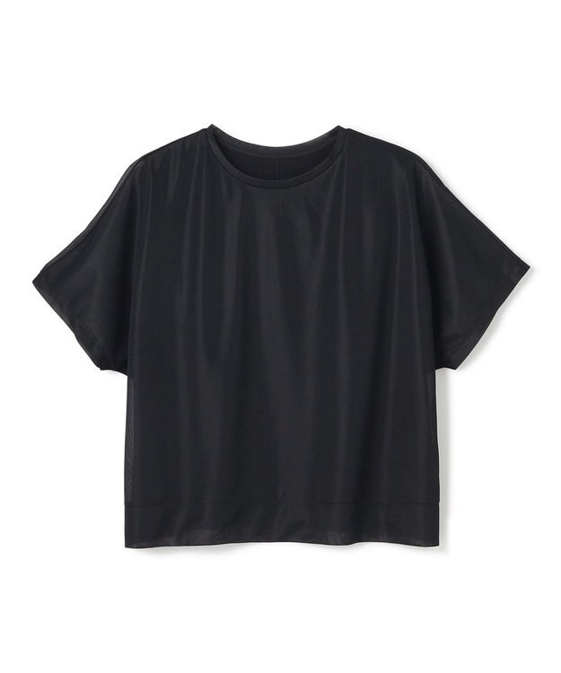 UNFILO シアーレイヤードT ブラック