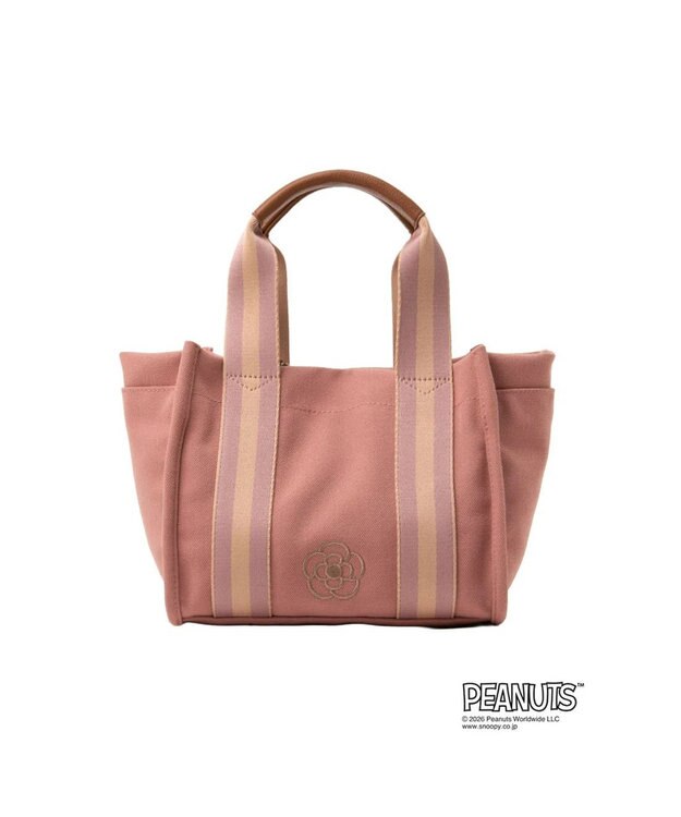 CLATHAS SNOOPYキャンパス ２wayトートバッグ（小） ライトピンク