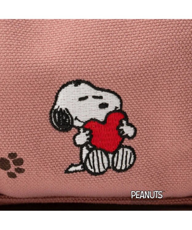 CLATHAS SNOOPYキャンパス ２wayトートバッグ（小） ライトピンク