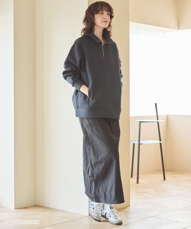 AMERICAN HOLIC ドロストベイカータイトスカート Black