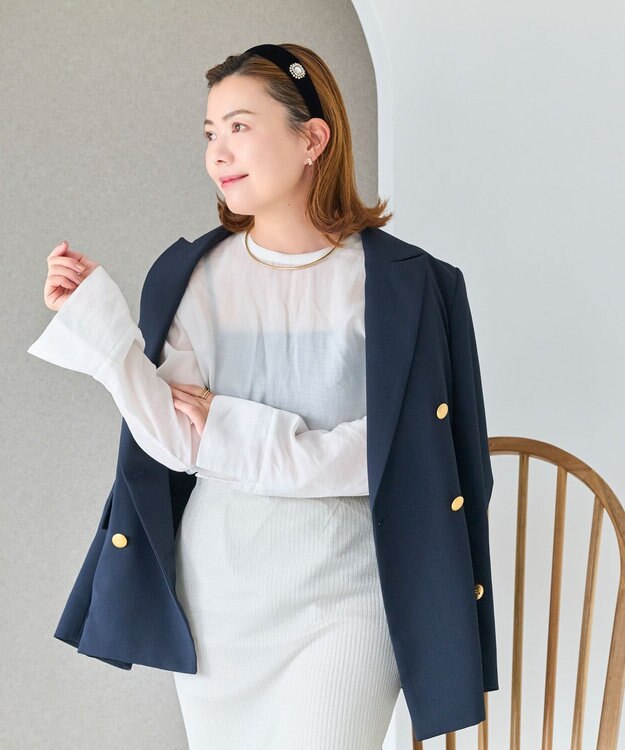 Phoebe <オンワード限定セット>パール&バーライトフィットイヤリング×クラッシービジューカチューシャ ゴールド ゴールド