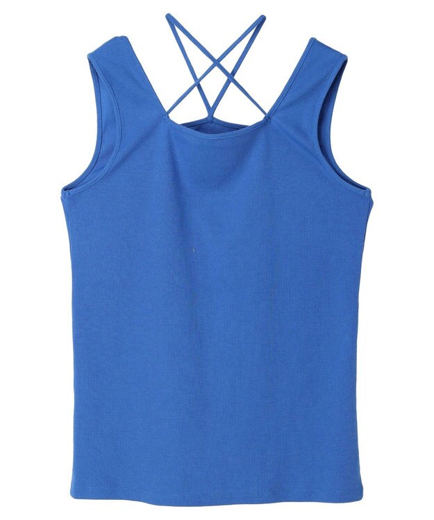 Green Parks マルチストラップテレコタンク Blue