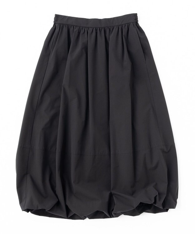 UNFILO 【撥水/軽量/ストレッチ】MOVE TEX バルーンスカート ブラック