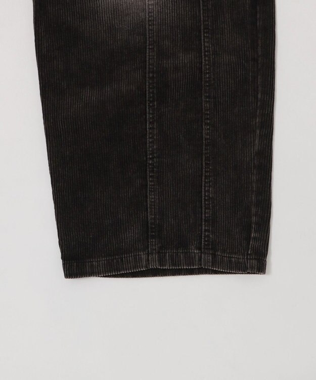 WEGO イージー3Dバレルレッグコーデュロイパンツ ブラックその他