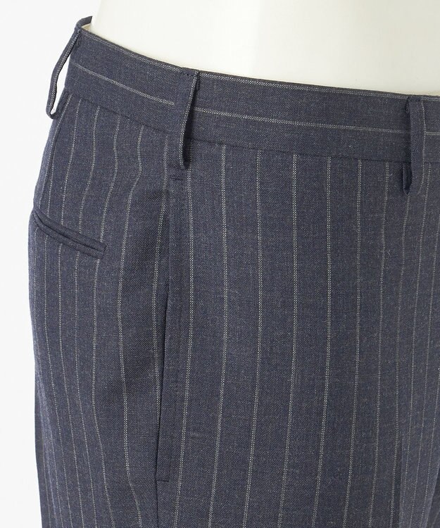 J.PRESS MEN 【WILLIAM HALSTEAD】サヴィルローヤーン カウントストライプ スーツ ダルブルー系2