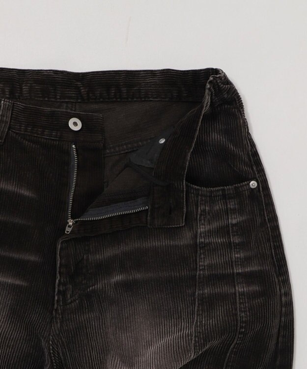 WEGO イージー3Dバレルレッグコーデュロイパンツ ブラックその他