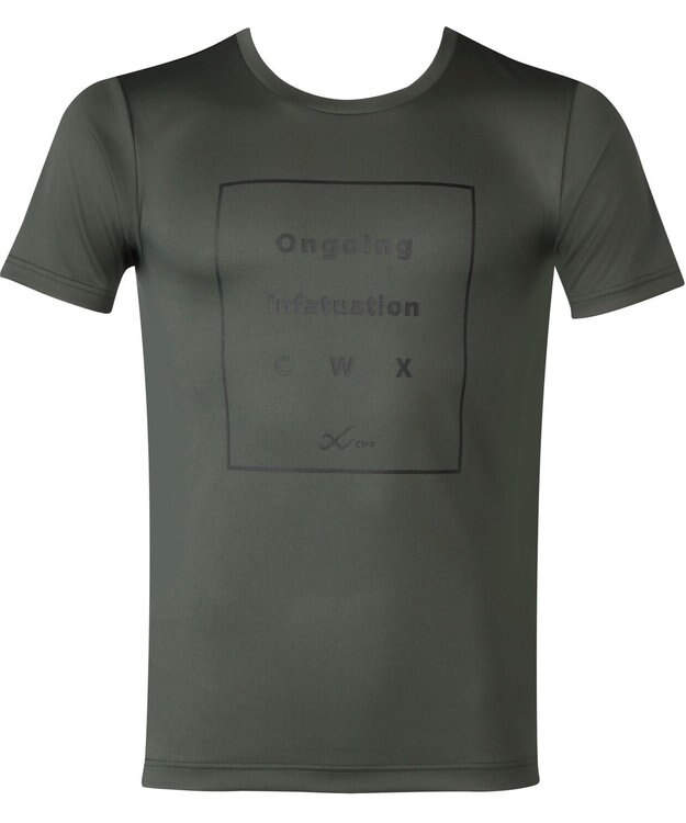 CW-X 【UNISEX】 アウター Tシャツ 半袖 DLR125 /ワコール カーキ