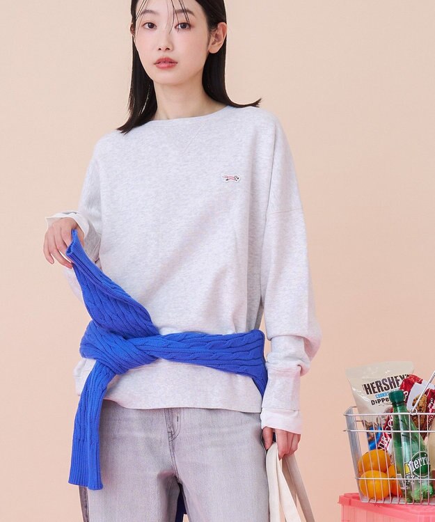 AMERICAN HOLIC 【PENNEY'S】オゾン加工スウェット Gray Mixture