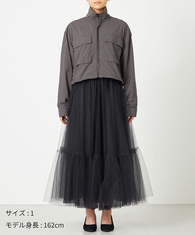 NAVE トラックジャケット グレー系